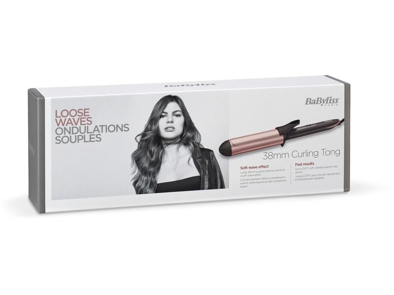 Babyliss Lockenstab Rose Quartz C453E Ø 38 mm Ondulierstab