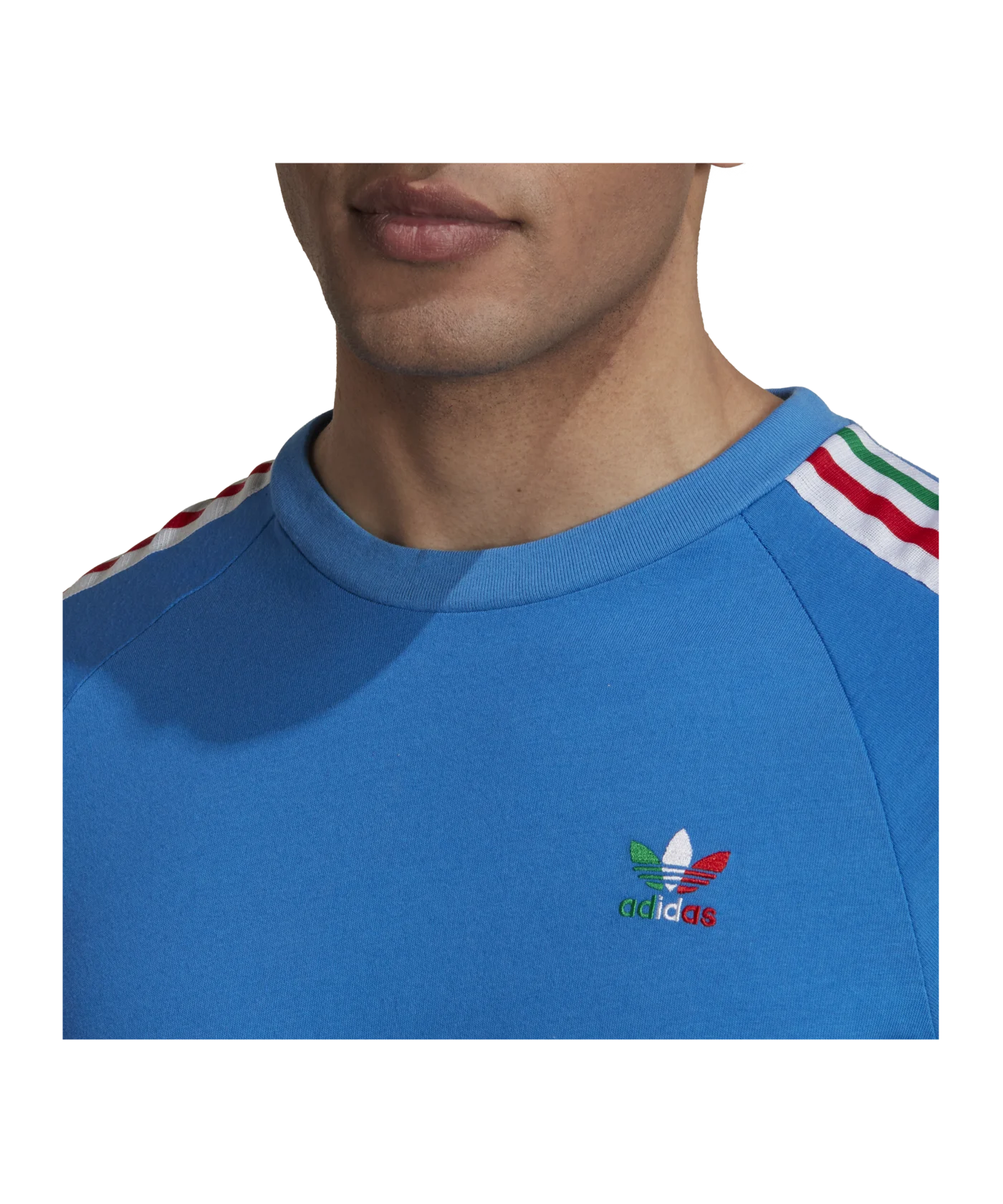 adidas Originals Nations T-Shirt Blau Grün