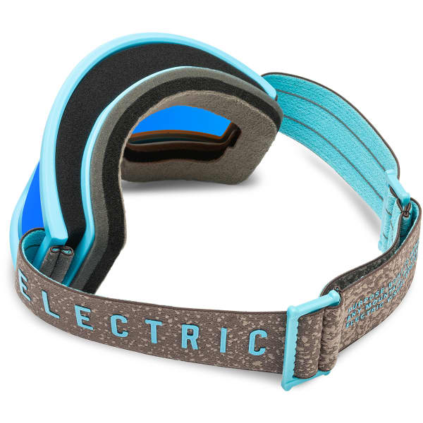 Masque de ski ELECTRIC HEX BLUE CHROME
