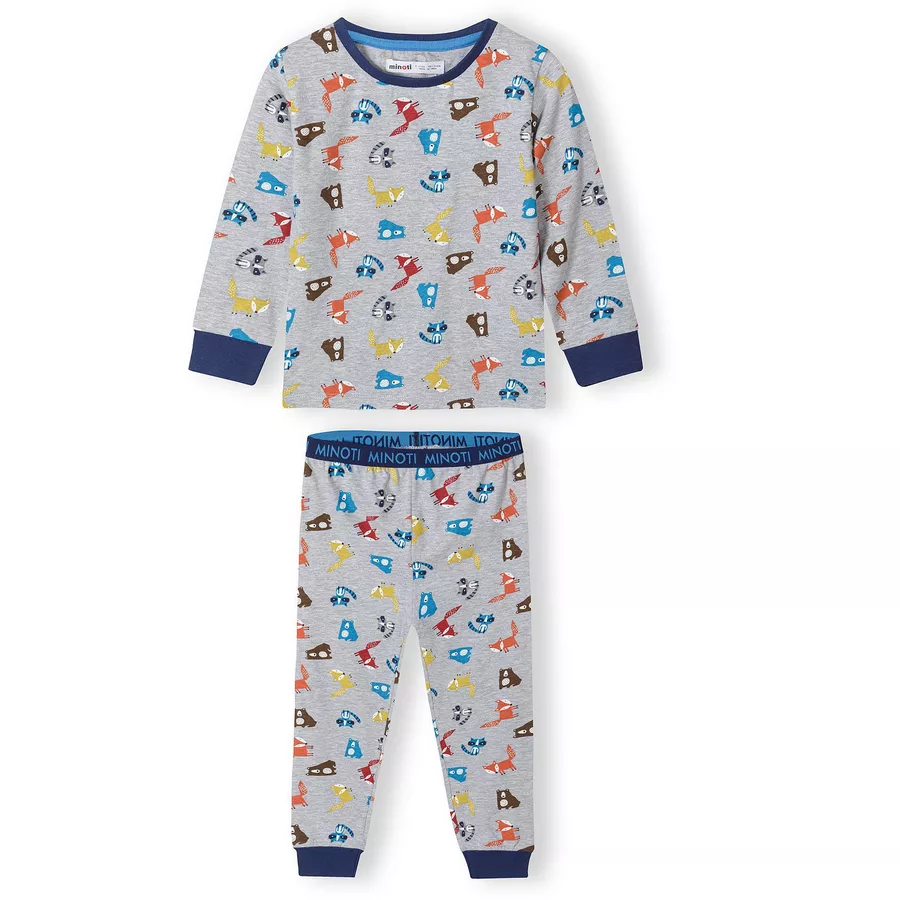 MINOTI Pyjama Grau