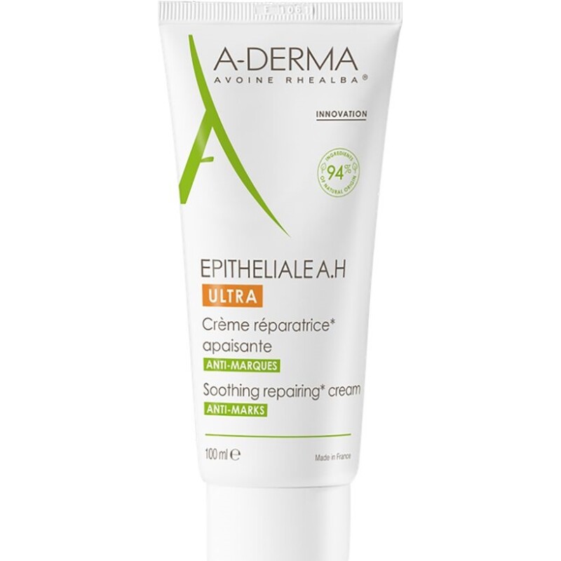 Crème réparatrice apaisante Aderma Epithéliale A.H Ultra - Tube de 100 ml