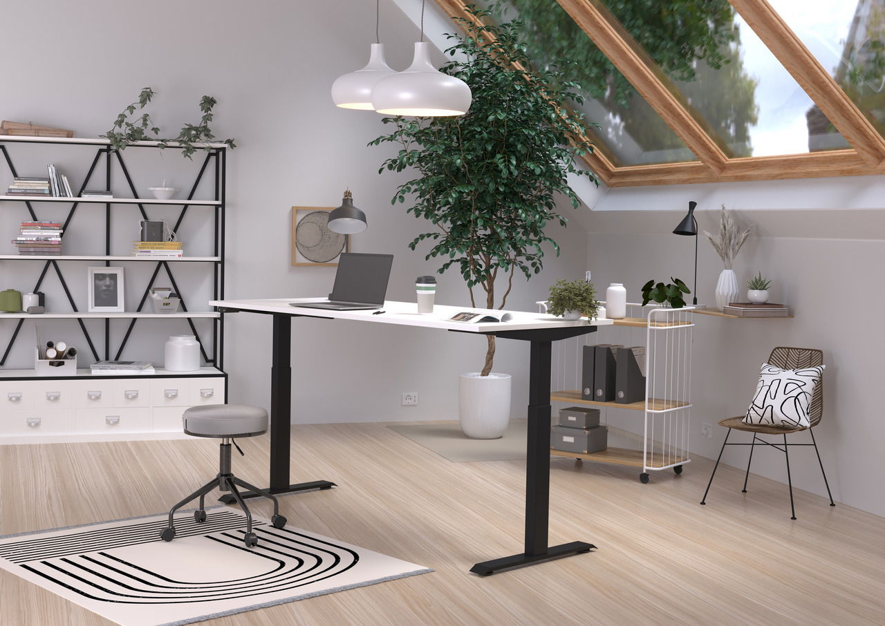 E-Serie E-Schreibtisch 180x80 E-SYSTEM