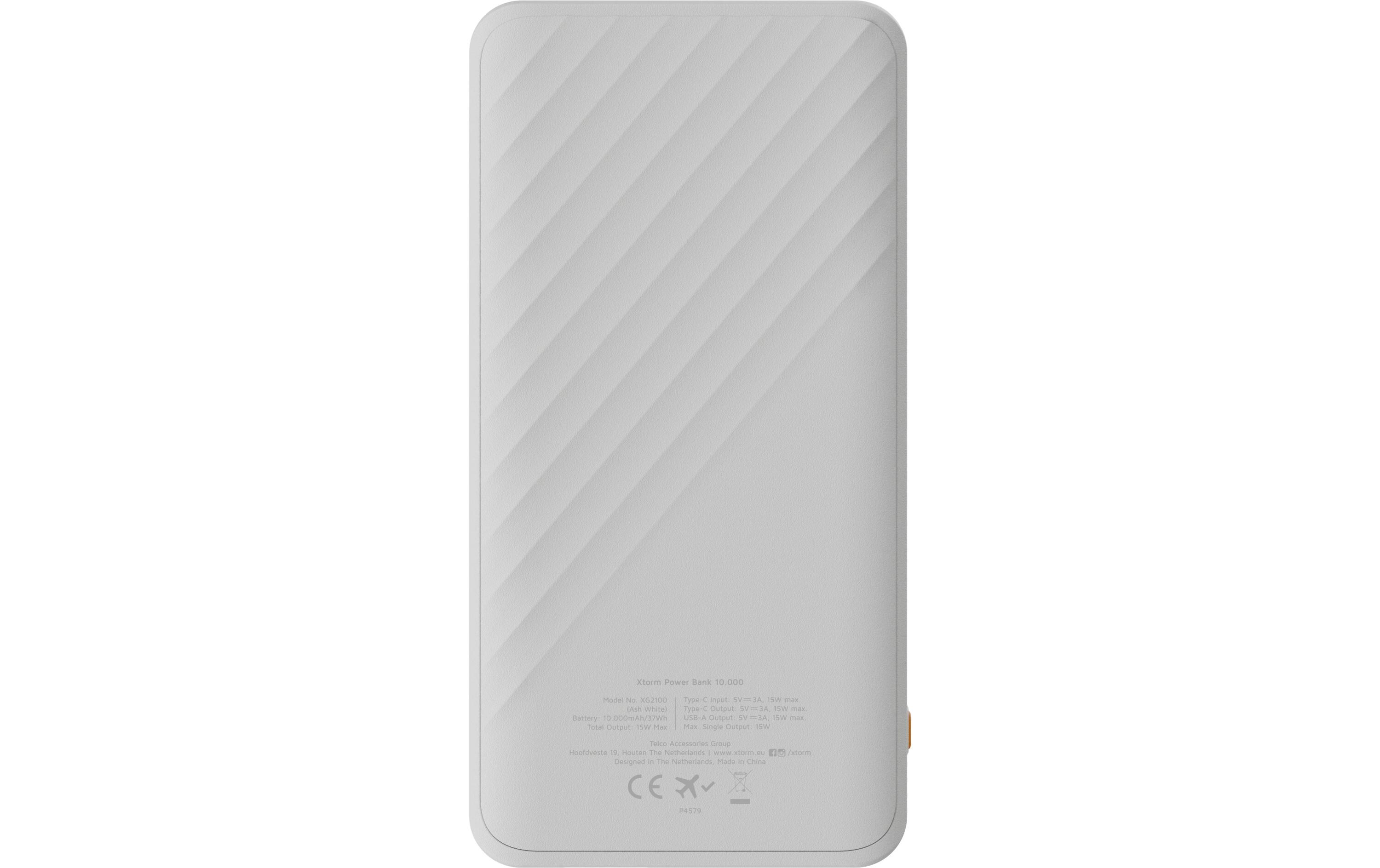 Powerbank Go2 10000 mAhSchlanke 2-Port-Powerbank mit FastCharge