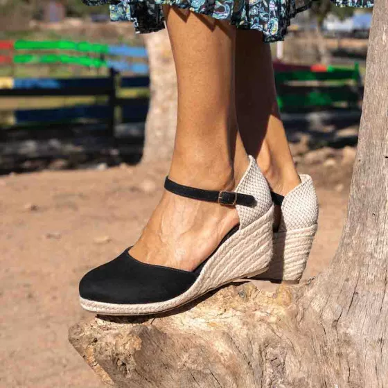 Espadrilles NOIR LADY GLAM