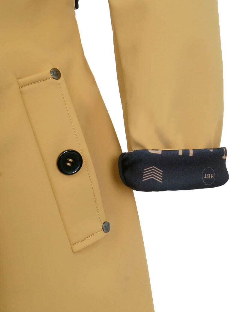 HBT TRENCH MI-LONG À CAPUCHE AMOVIBLE BEIGE POUR FEMME QUEEN