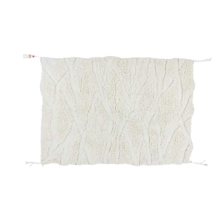 Lorena Canals Tapis en laine Enkang | Ivoire