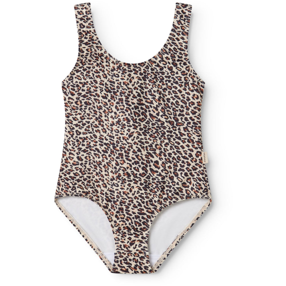 Køb MarMar Swim Print Brown Leo Swallisa Badedragt