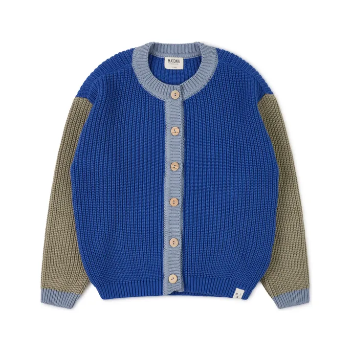 Matona Cardigan Summer | Bleu