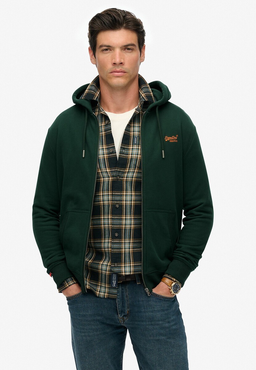 SUPERDRY<br>Moletom com zíper