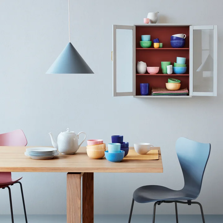 Lyngby Porcelæn - Herringbone Tischset, 43 x 30 cm, grün