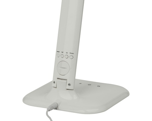 LED-kantoorlamp, dimbaar, 5W, 200 lm, 2800/6500 KH, 55 cm, Glenn wit
