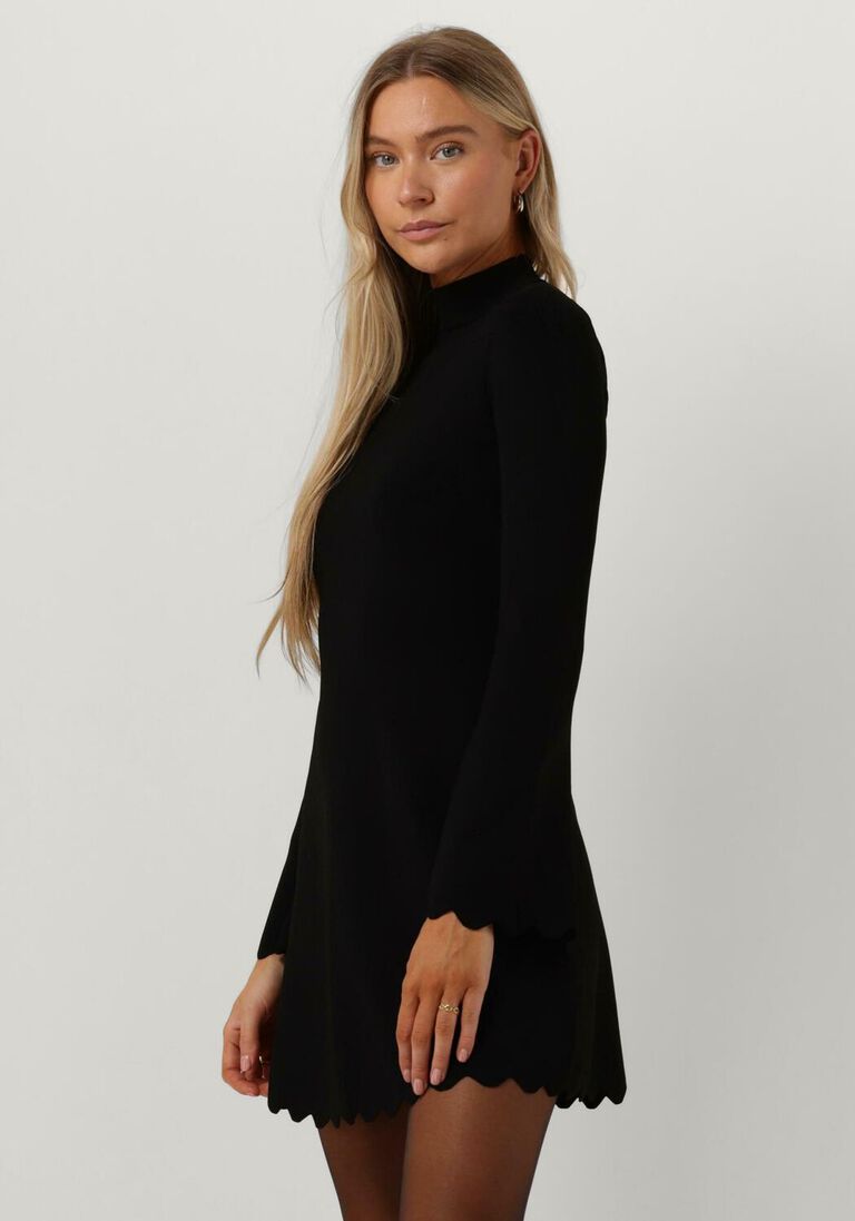 TWINSET MILANO zwarte twinset milano mini jurk 13445123-cpc