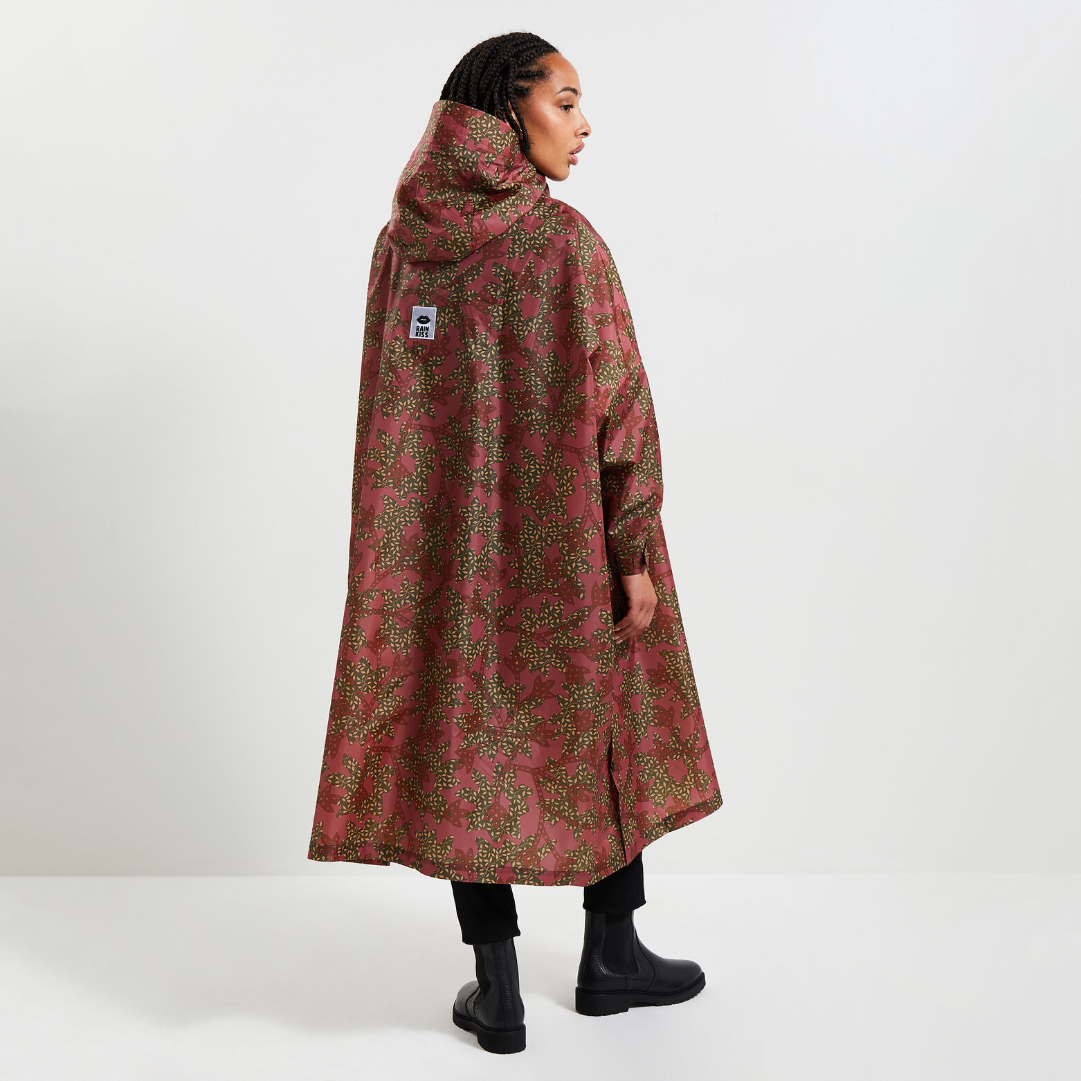 Poncho imperméable femme