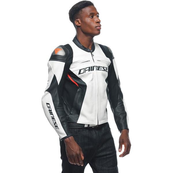 Dainese - Blouson Racing 4 Blanc / Noir
