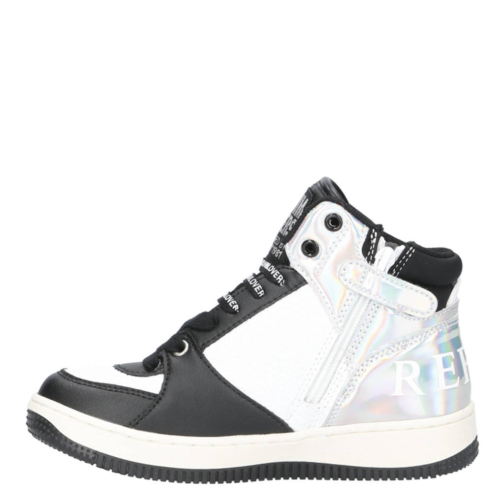 REPLAY Epic jrsneakers zwart/wit