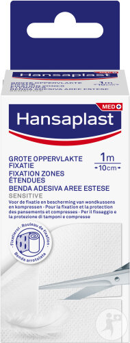 Hansaplast Fixation Zone Étendues 1m x 10cm Pièce 1