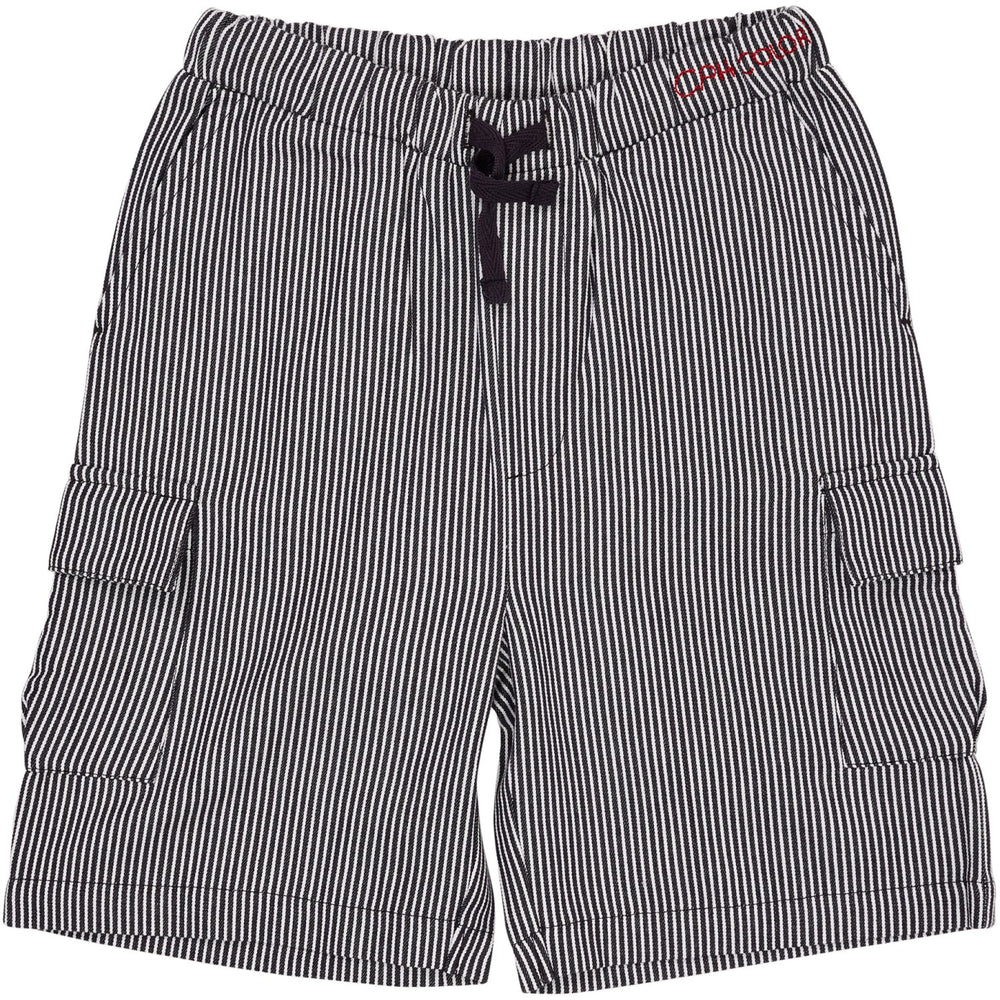 Køb COPENHAGEN COLORS Navy Stripe Striped Pocket Shorts