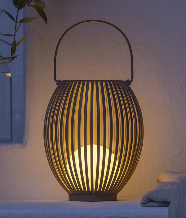 Dehner Solar-Laterne Wilma, ca. Ø18/H21 cm