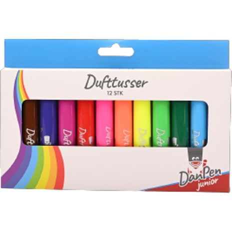 Danpen Junior dufttuscher 12-pak