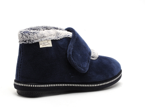 La maison de l espadrille chaussons femme 6830 6 bleu