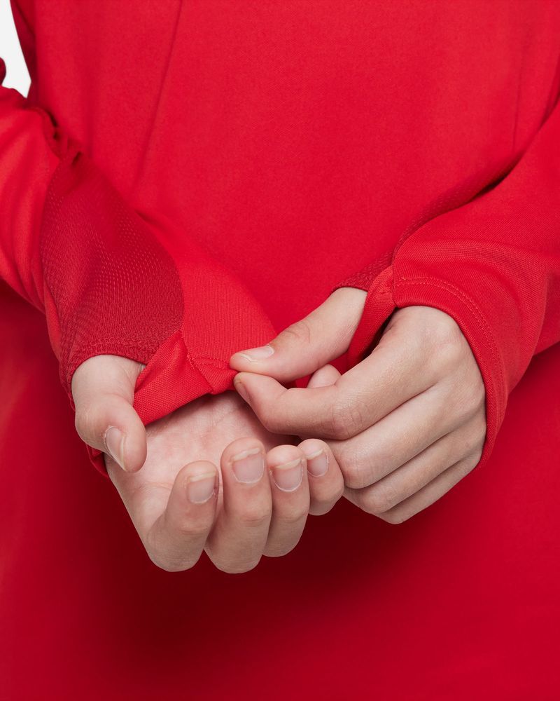 Haut d'entrainement 1/4 Zip Nike Academy 23 Rouge pour enfant