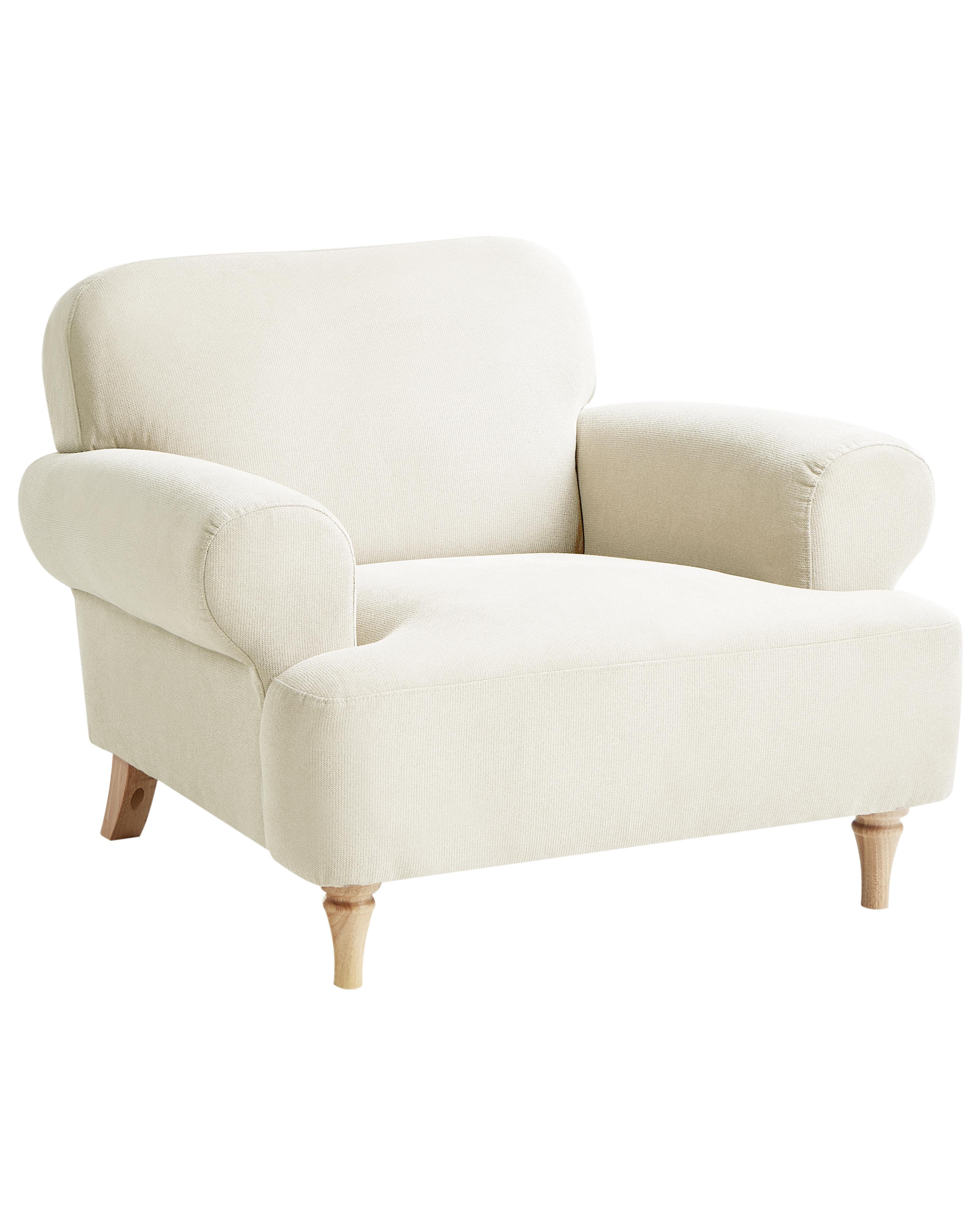 Fauteuil KIBERG Stof Lichtbeige