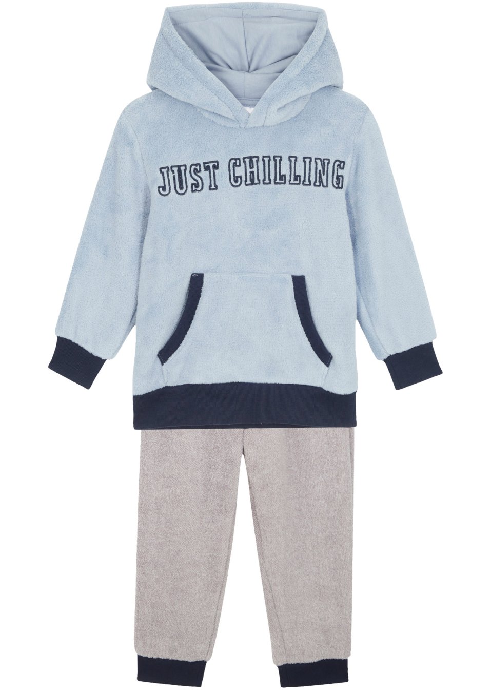 Tenue d'intérieur enfant en polaire peluche (Ens. 2 pces.)
