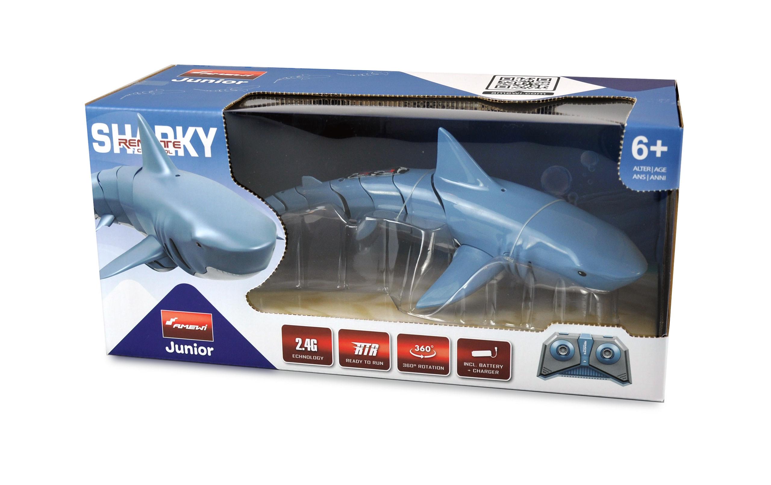 Sharky – der blaue Hai RTRFerngesteuerter Haifisch