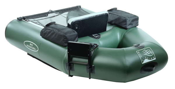 Mac Fishing Hi & Dry Mac Adventure Bellyboat, incl. Motor Mount!