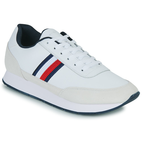 Tommy Hilfiger - CORE EVA RUNNER CORPORATE LEA - Blanc