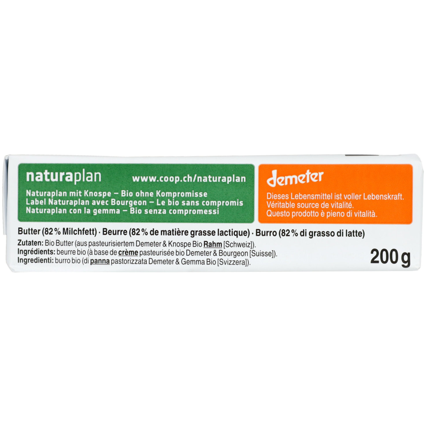 Naturaplan Demeter Bio Butter