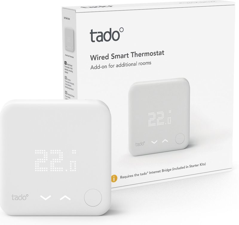 Extra tado° bedrade Slimme Thermostaat - Uitbreiding