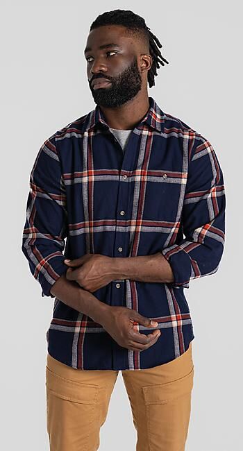 CRAGHOPPERS - CHEMISE CAGE LONG SLEEVED SHIRT