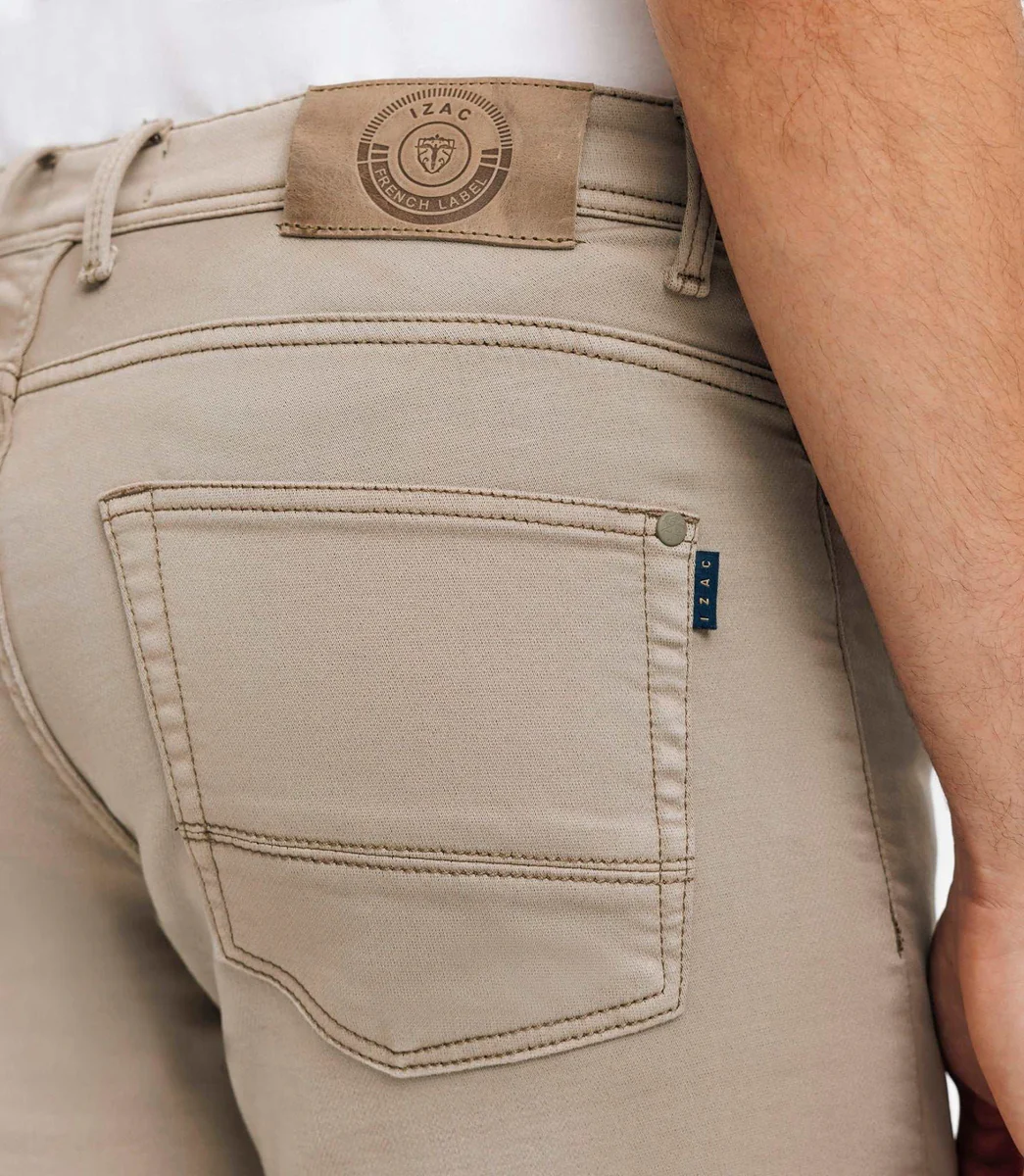 Jean super slim beige