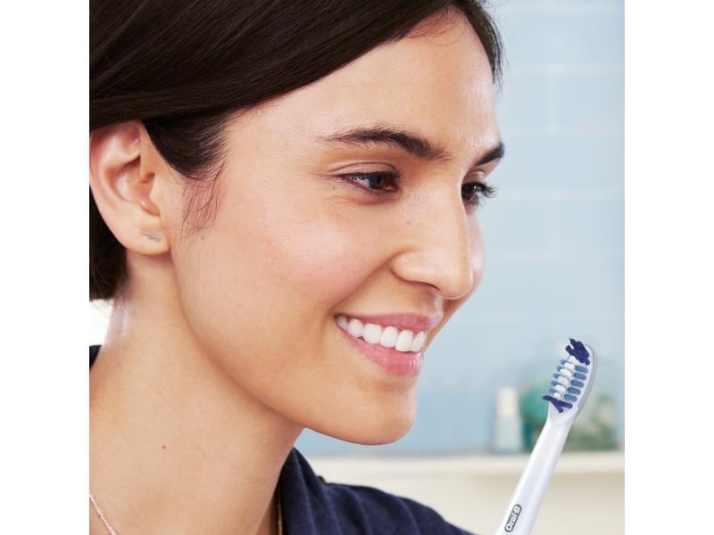 Oral-B Zahnbürstenkopf Pulsonic Sensitive 4 Stück Ersatzbürsten für Oral-B Pulsonic Schallzahnbürsten