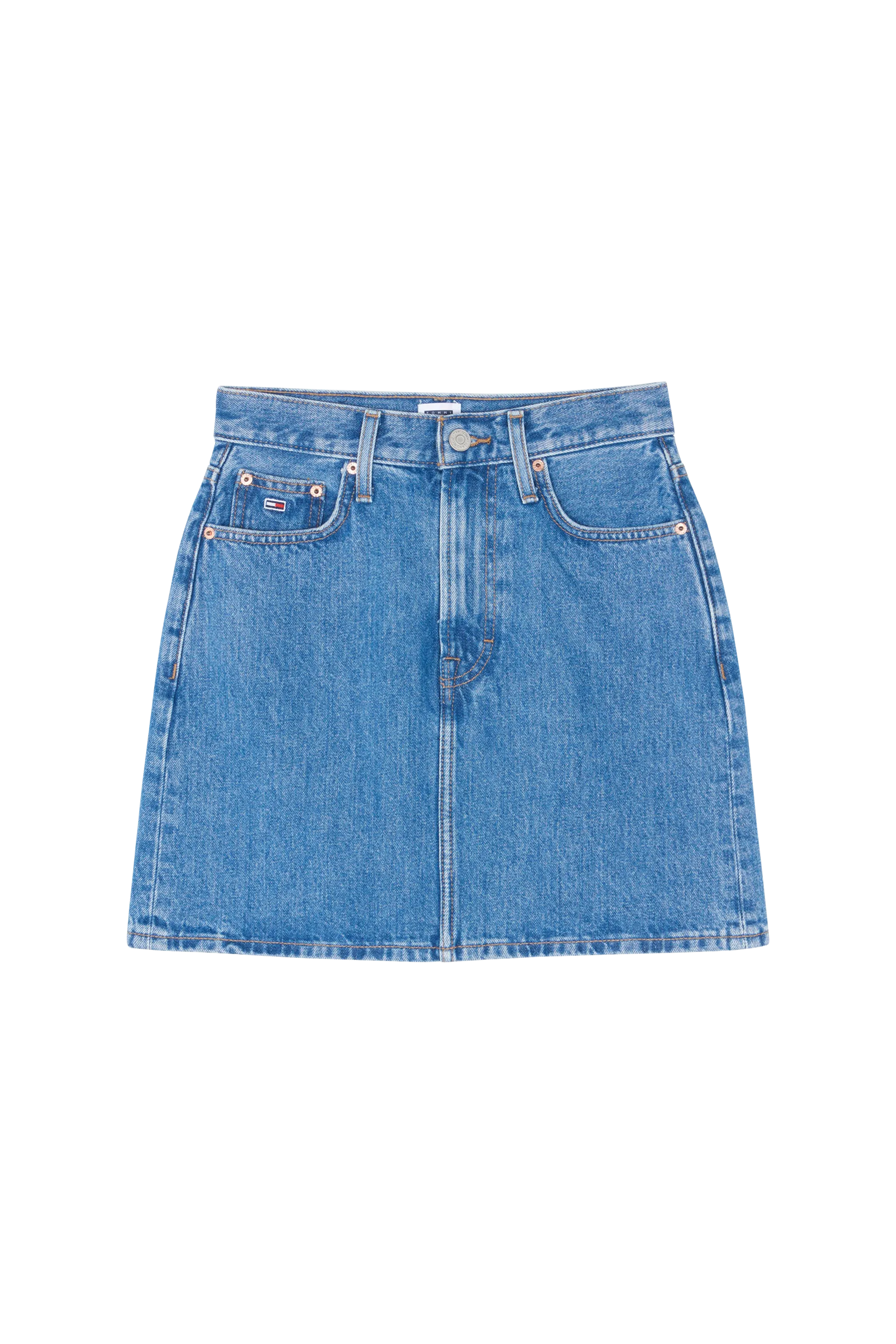 TOMMY JEANS Jupe MOM UH SKIRT BH0034 Bleu