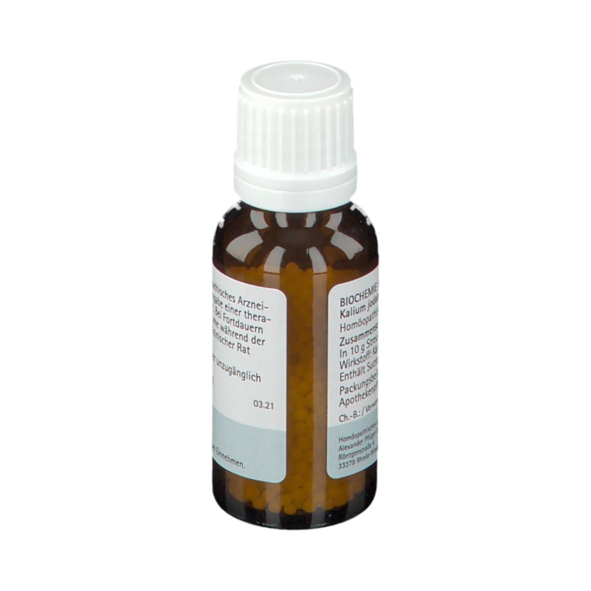 BIOCHEMIE PFLÜGER® Nr. 15 Kalium jodatum D 12