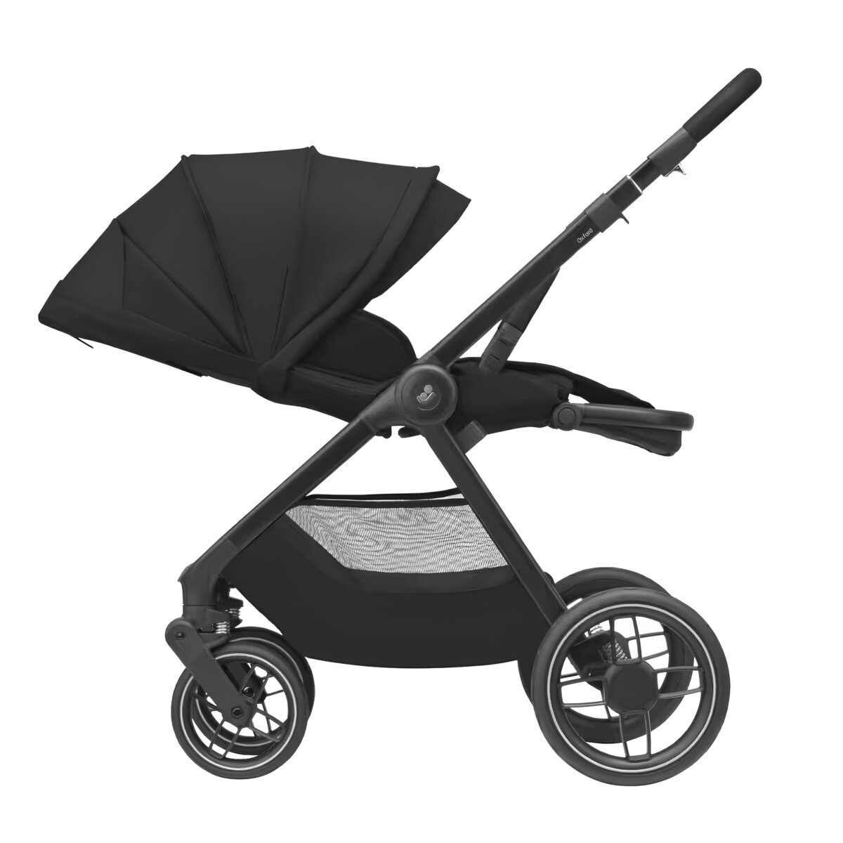 Maxi-Cosi Maxi Cosi Oxford Kinderwagen Essential Black Bundle inkl. Kinderwagenaufsatz Oria und Adapter