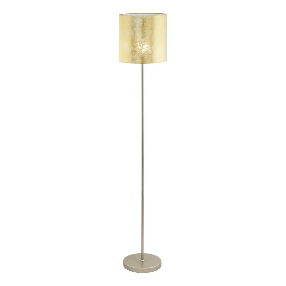 EGLO Viserbella Vloerlamp - E27 - 158,5 cm - Champagne/Goud