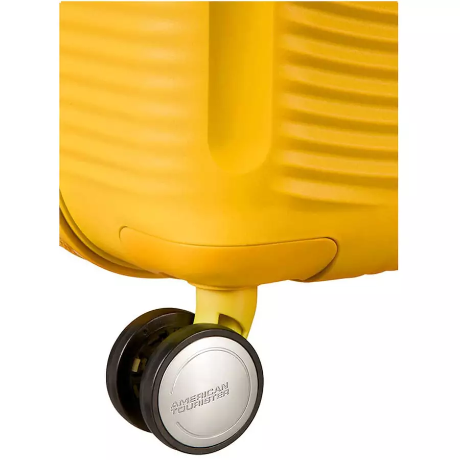 American Tourister Soundbox - 4-Rollen-Kabinentrolley S 55 cm erw. golden yellow