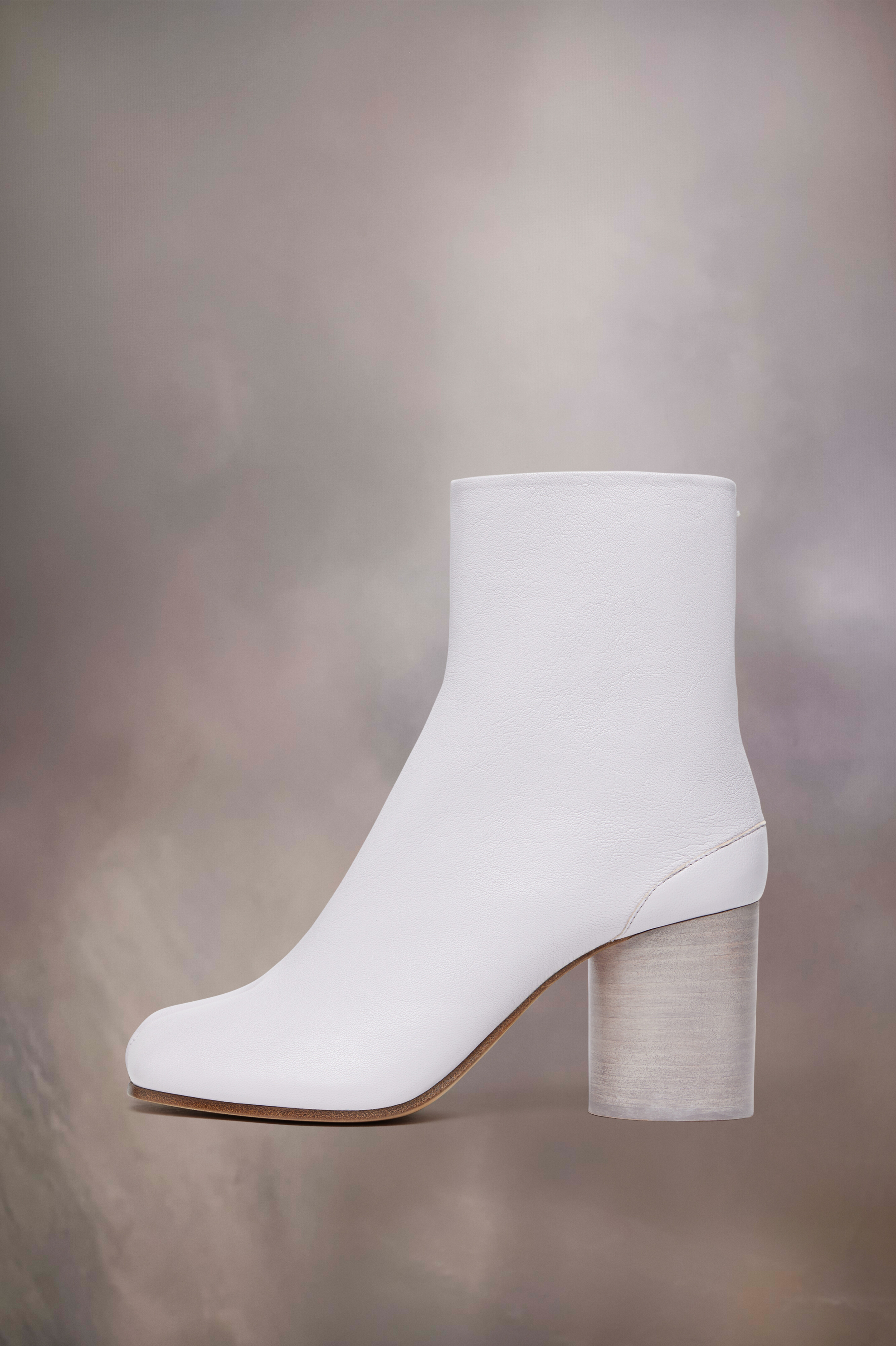 Bottines Tabi en cuir nappa souple | Femme Glycine
