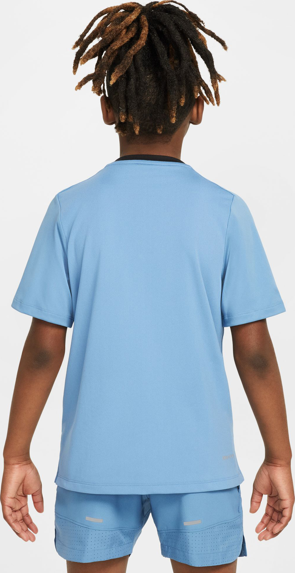 Dri-FIT Multi Tech T-Shirt Junior 429/Aegean Storm/Black/Reflective Silver