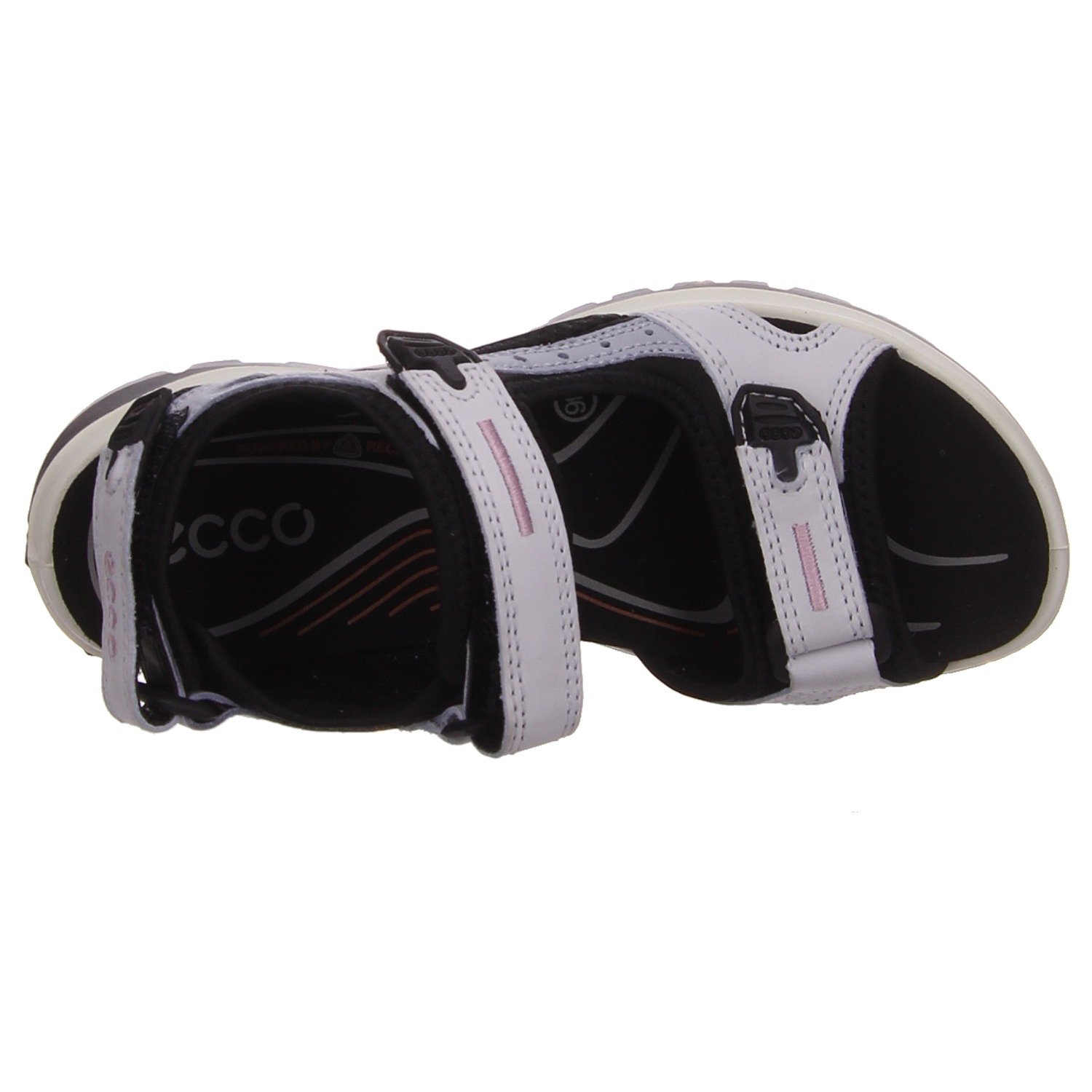Ecco Trekkingsandale hellblau blau