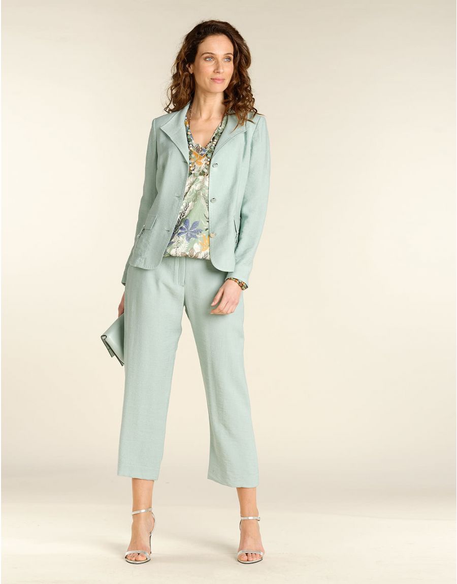 Pantalon chic vert