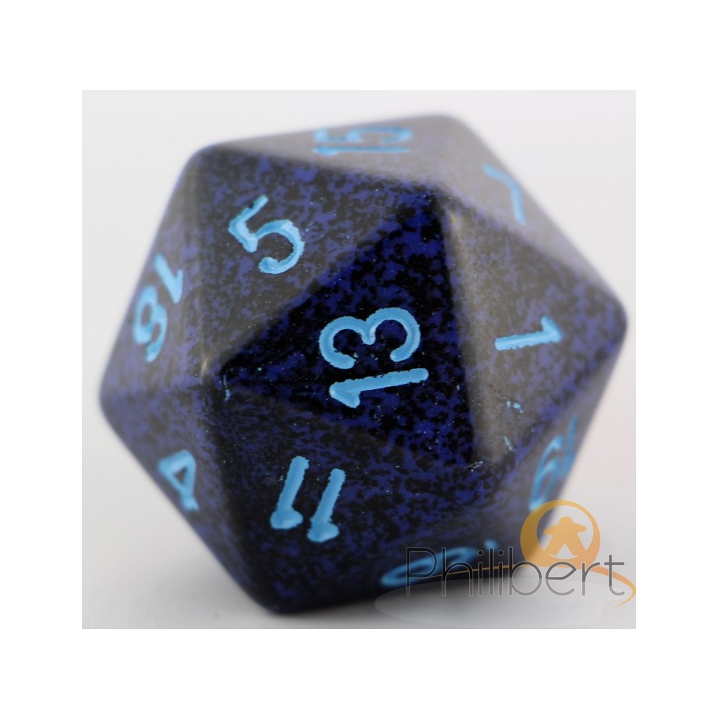 Dé 20 Faces Speckled 34mm