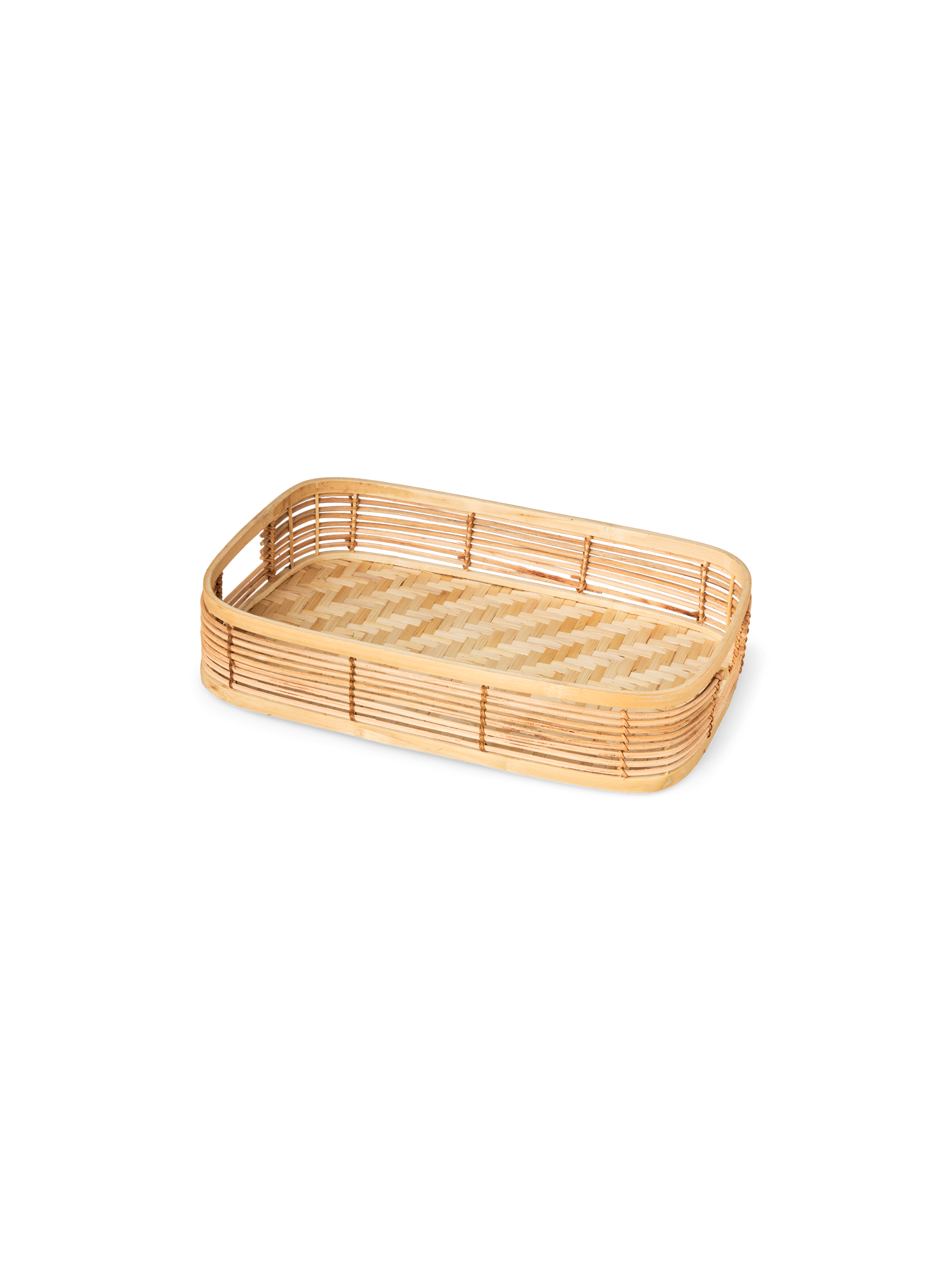 Bakke | Bambus. 39 x 26 x 6 cm. | Nature