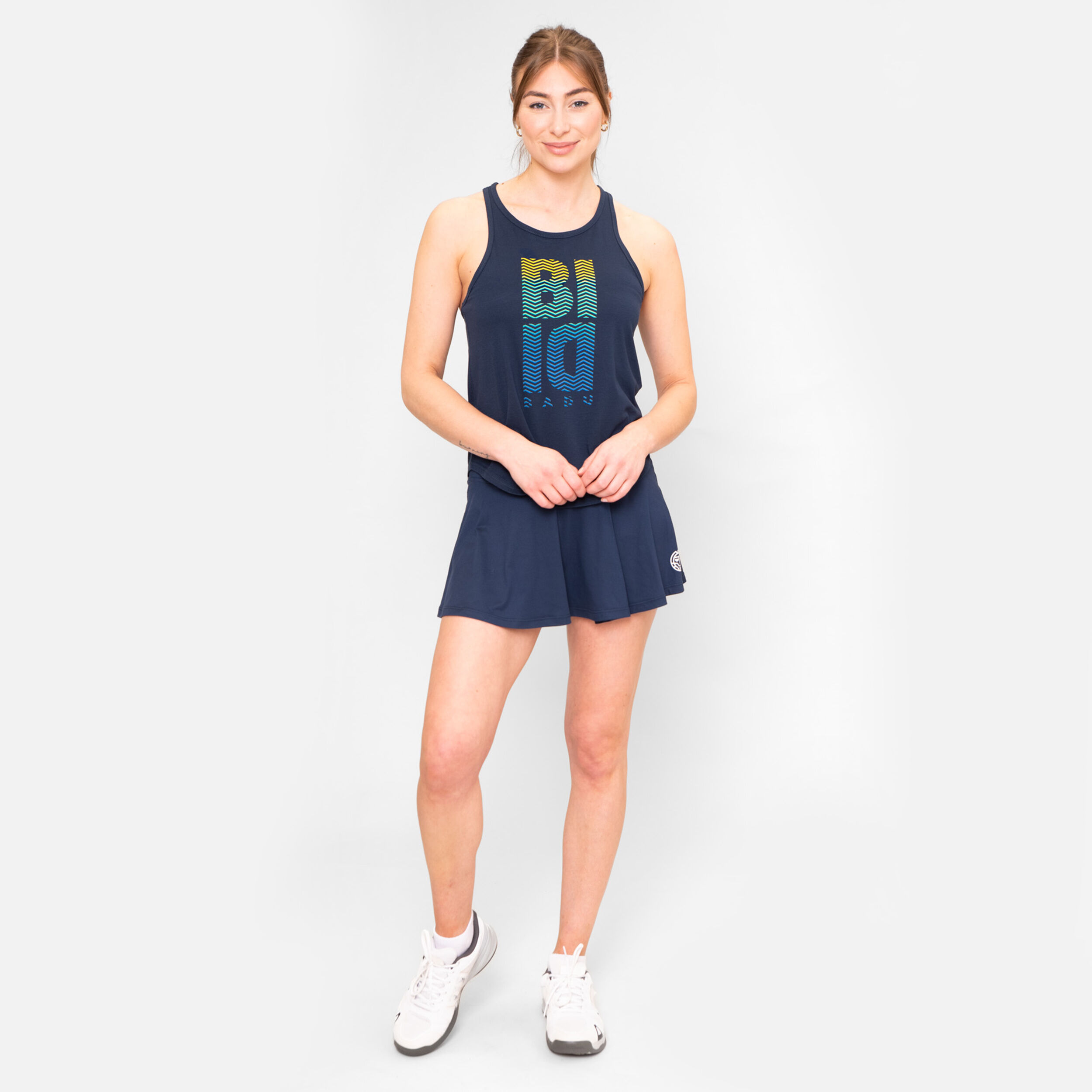 BIDI BADU Chill Débardeur Tank Top Femmes - Bleu Foncé