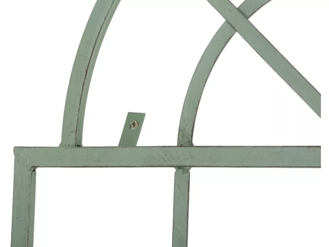 Lot de 2 Treillis - Métal & Métal - Vert antique - Viva