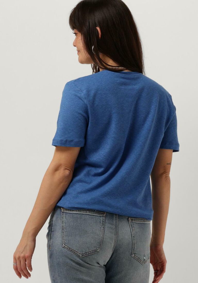 ACCESS kobalt access top short-sleeve v blouse