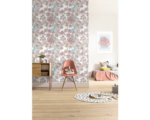Vliesbehang DX4-007 Disney Edition 4 Assepoesterbloesem 4-delige set 200 x 280 cm